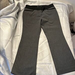 New York & Company Gray Wide Leg Pants